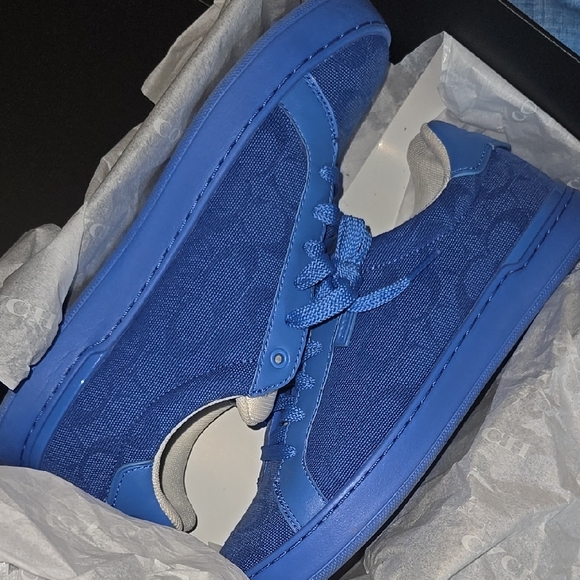 Coach Blue Men's Sneakers - Picture 1 of 7